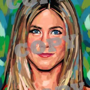 Jennifer Aniston Artistic Print1800 Copy