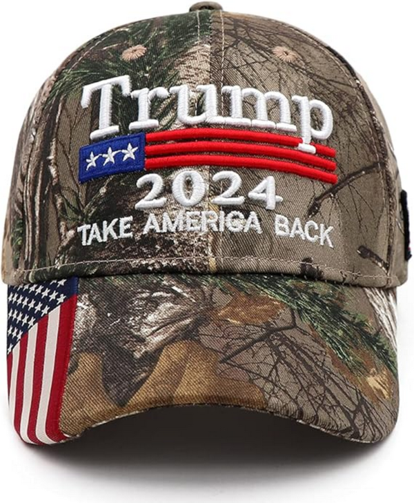 Trump 2024 MAGA Camo Hat