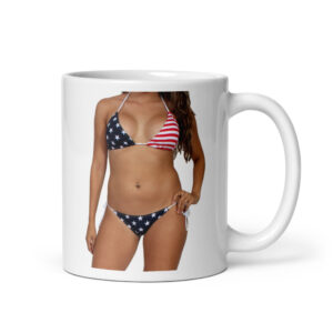 American Flag Weekend Bikini New Classic Coffee Mug