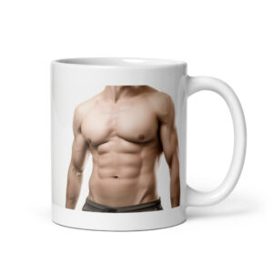 Male Bodybuilder Abs New Classic Coffee Mug