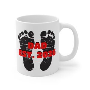 Dad Est 2026 Coffee Mug