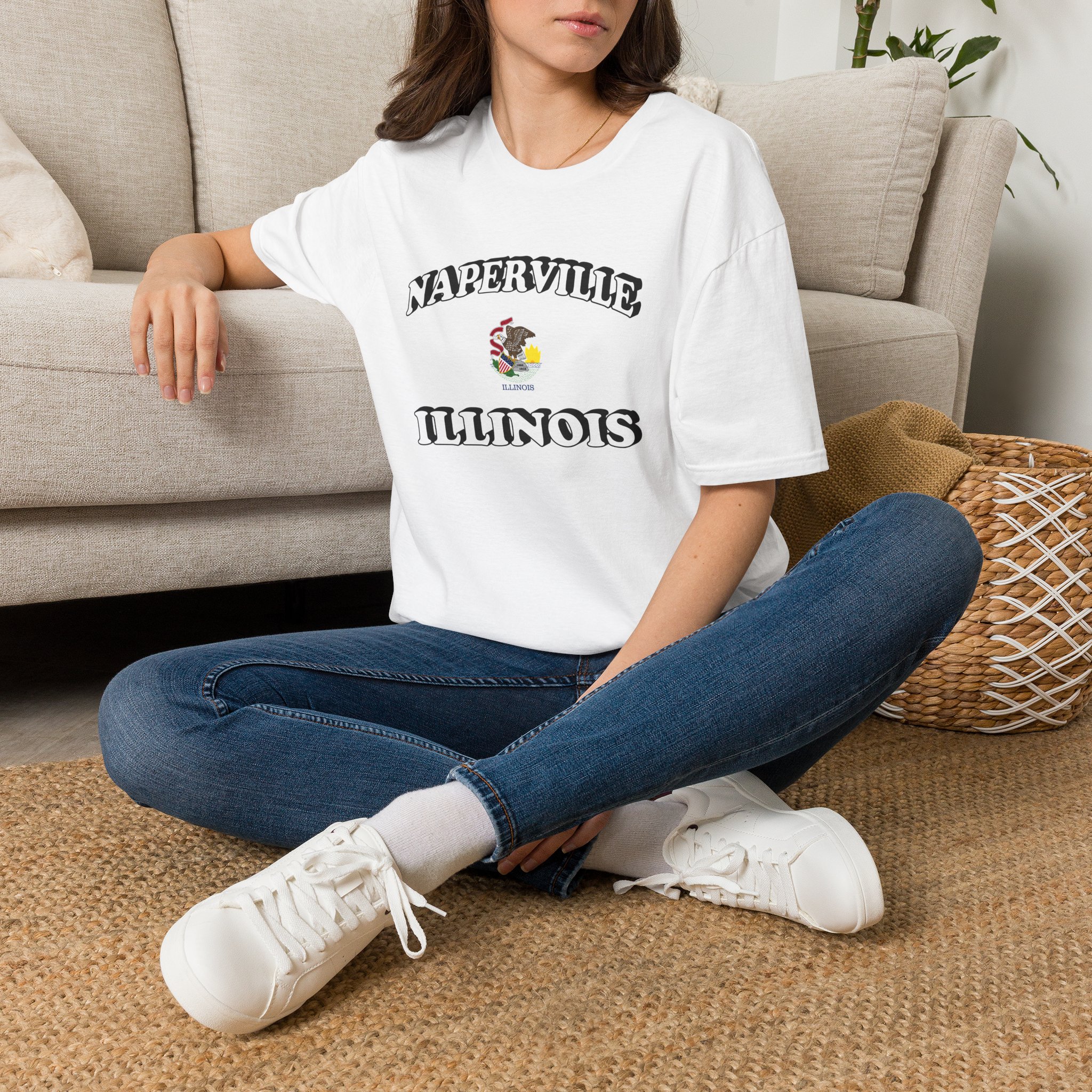 Naperville Illinois Vintage T‑Shirt